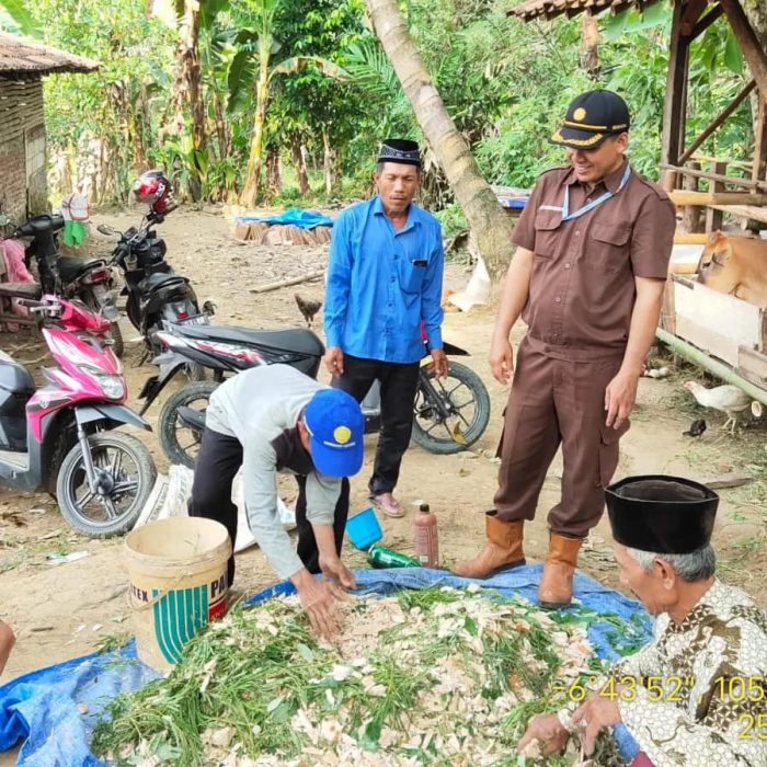 Pelatihan Peternakan Peternak Sapi Di Desa Cilangkap Wanasalam Praktik