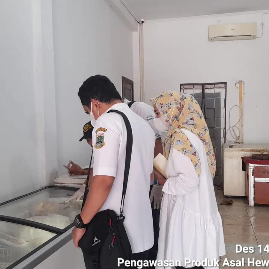 Pengawasan Peredaran Produk Hewan Di Kecamatan Rangkasbitung Dan