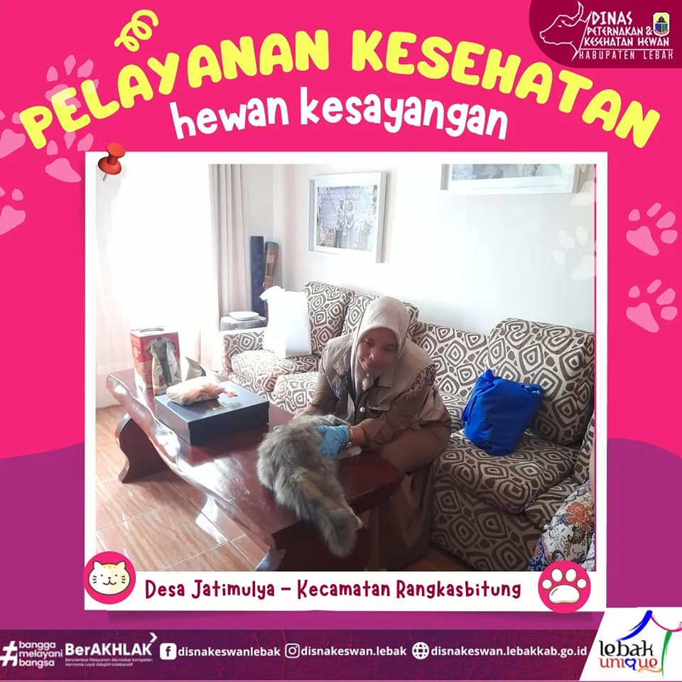 PELAYANAN KESEHATAN HEWAN KESAYANGAN DESA JATIMULYA KECAMATAN