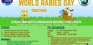 VAKSINASI RABIES DI TEMPAT PELAYANAN DINAS PETERNAKAN DAN KESEHATAN HEWAN