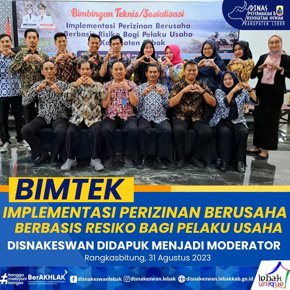 BIMTEK IMPLEMENTASI PERIZINAN BERUSAHA BERBASIS RESIKO BAGI PELAKU ...