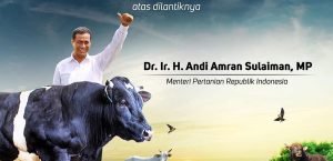 SELAMAT DAN SUKSES Dr.Ir. H. ANDI AMRAN SULAIMAN, MP.   MENTERI PERTANIAN REPUBLIK INDONESIA